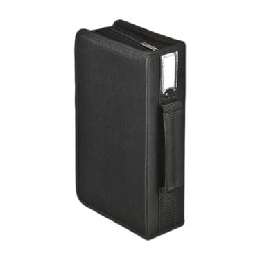 Imagem de NonMiFyR Suporte para CD/DVD, caixa de armazenamento de CD, organizador de discos para armazenamento de mídia, para casa, escritório e viagens