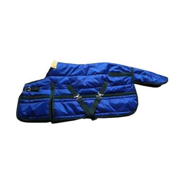Imagem de UGPLM Cobertor de inverno para cavalos, roupa para cavalos, à prova de vento, respirável, proteção equina, roupas resistentes à água e ao frio, manta de, 100cm
