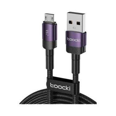 Imagem de Cabo Micro USB De Carregamento Rápido 2.4A PD QC Para Samsung S6 S7 Re