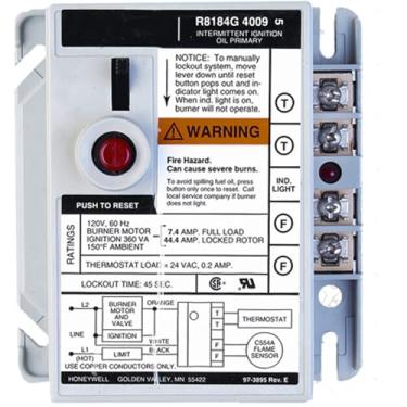 Imagem de Honeywell Controle de queimador - R8184G4009/U r8184-17