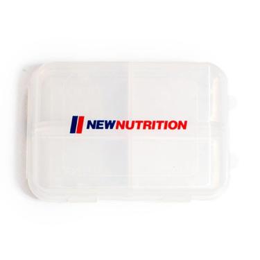 Imagem de Porta Comprimido - 8 Divisorias Transparente - Newnutrition-Masculino