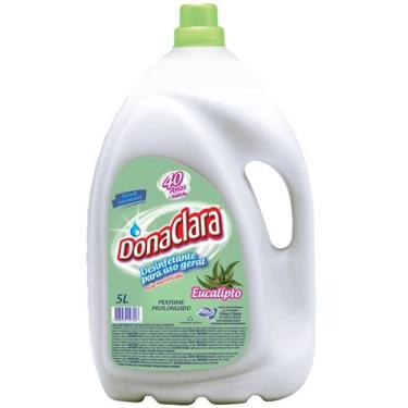 Imagem de Desinfetante Eucalipto 5 Litros - 1041 - DONA CLARA