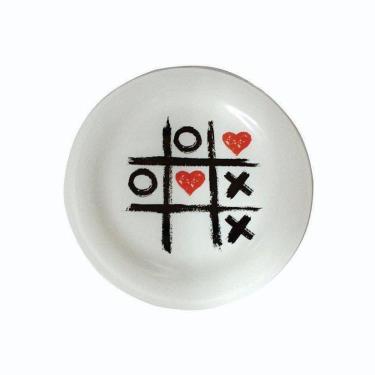 Imagem de Prato Sobremesa Infantil Jogo Da Velha Dia Das Crianças