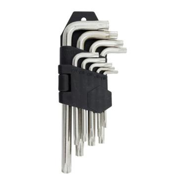 Imagem de Jogo De Chaves Torx Curta C- 9 Pecas