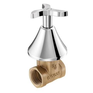 Imagem de Docol Registro de Gaveta 3/4" Nova Pertutti - Cod.Novo: 90009049006 Cod.Antigo: 00904906