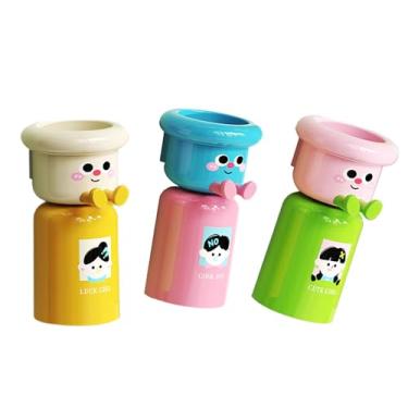 Imagem de Fxzqgnh Suporte para Escova de Dentes, Porta-escova de Dentes, Acessórios, Sem Necessidade de Furar, Organizador de Parede, Prateleira para Enxaguante Bucal P, 3 Pecas, Tamanho real