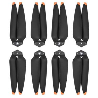 Imagem de Tosiicop Air 3S Propellers Wings - 8PCS Props for DJI Mavic Air 3S/Air 3 Replacement Parts Drone Accessories Low Noise Quick-Release Blades Quiet 8747F Air Series 4 Pairs Orange