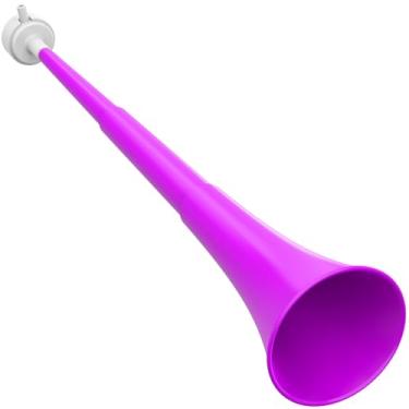 Imagem de Collapsible Stadium Horn 24 inch Vuvuzelas Soccer Horn Blow Horn Trumpet Noise Maker Loud Sound for All Kinds of Sporting Events, Birthday Parties, Football Games, Celebrations (Deep Purple)