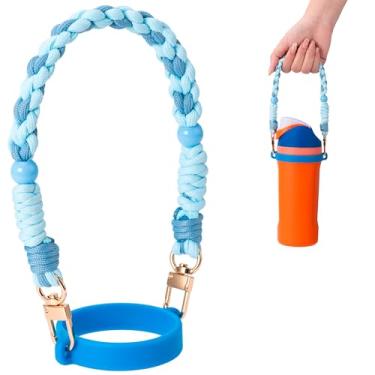 Imagem de Soledea Alça de alça de garrafa de água compatível com garrafa de água Owala, suporte com alça compatível com acessórios Stanley Cup