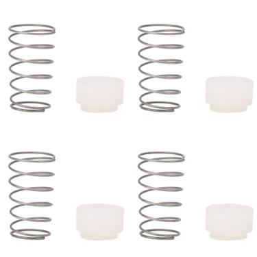 Imagem de Cryfokt Válvula de Retenção de óleo Com Mola de Borracha, Válvula de Retorno de óleo Durável de Uma Maneira para Compressores de Ar Com 10 Peças (355)