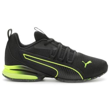 Imagem de Puma - Mens Axelion Nxt Interest Shoes, Size: 9 M US, Color: Puma Black/Lime Squeeze