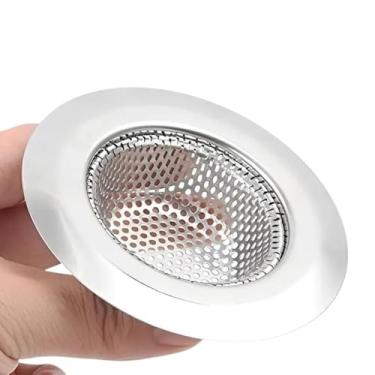 Imagem de Ralo Japonês de Aço Inox 9 mm e 11 mm – Antientupimento e Fácil Limpeza – Design Inteligente, Alta Durabilidade e Encaixe Perfeito para Pia e Ralo de Banheiro ou Cozinha (9 mm)