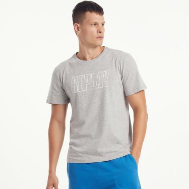 Imagem de Camiseta Replay Estampada Masculina-Masculino