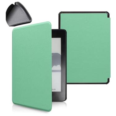 Imagem de Yzlvigrous Capa de Padrão Cruzado para Kindle Paperwhite 7/6/5ª Geração 2015/2013/2012, Tampa de 6 Polegadas com Sono Automático e Acordar, TPU Mole de Volta, Modelo: DP75SDI /EY21