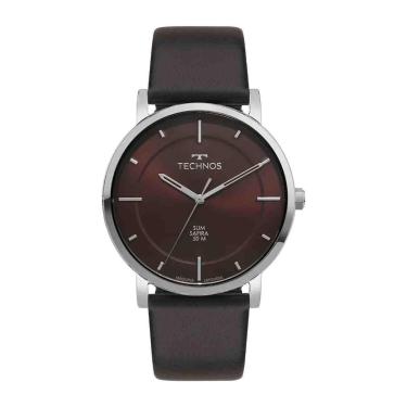 Imagem de Relógio Technos Slim Prata Masculino GL32BL/0N-Masculino