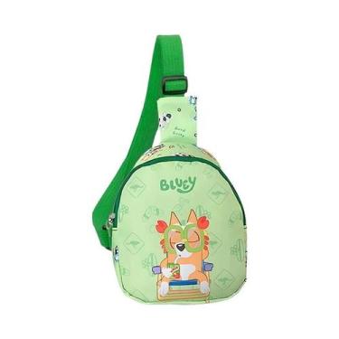 Imagem de Mochila Infantil Bluey Bingo Com Figura De Anime, Bolsa Escolar Mini M