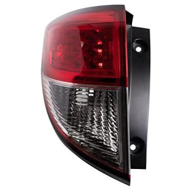 Imagem de TRQ Conjunto de luz traseira esquerda lado do motorista compatível com Honda HR-V HO2804119 19-22
