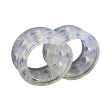 Imagem de Amortecedor Universal Para Carro, Molas De Borracha, 2 Peças, Suspensã