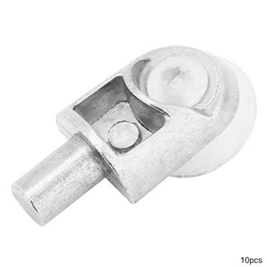 Imagem de Suporte de prateleira angular Prateleira de vidro suporta suporte de placa de camada de plástico de metal premium para prateleiras de armário de cozinha 10 peças de acessórios de