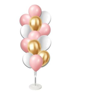 Imagem de Suporte Chão Para Balão Bexiga de Chão 1,68m 19 Hastes, para Decoração de Festas, Casamentos, Aniversários e Eventos(2un)