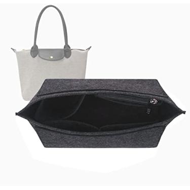 Imagem de Bolsa organizadora para bolsa Longchamp Le Pliage 1028 cinza escuro - P