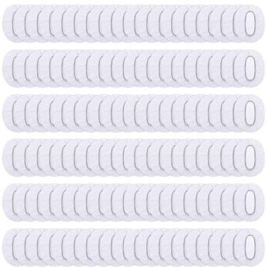 Imagem de Outus Pacote com 200 protetores de ouvido transparentes descartáveis de plástico à prova d'água para chuveiro, tintura de cabelo, banho