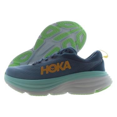 Imagem de HOKA Bondi 8 Tênis masculino, Verdadeiro azul-petróleo/sombra, 41