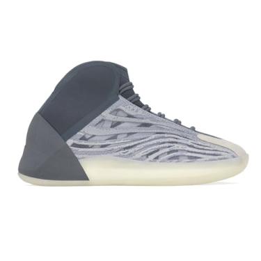 Imagem de adidas Tênis infantil Yeezy Quantum com cadarço, Cinza, 4