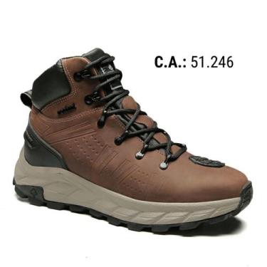 Imagem de Bota De Segurança Cano Alto Macboot MAC PRO 13 Marrom - 51.246, 40