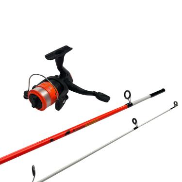 Imagem de Pesca Brasil, Kit de Pesca 1,5m Vara Millenium Sabre 7-17lbs Molinete Sabre 1000 Custo-benefício, Pesca Esportiva