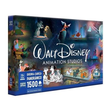 Imagem de Quebra-cabeça 1500 Peças Game Office Walt Disney-Unissex