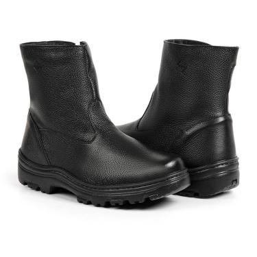 Imagem de Bota Oslo Ottawa para Neve em Couro Forrada com Lã e Impermeável Masculina-Masculino