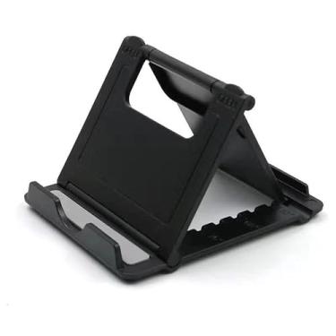 Imagem de Suporte para Celular de mesa Universal e Tablet Ajustavel para Videochamadas Filmes Home Office(1 Unidade)