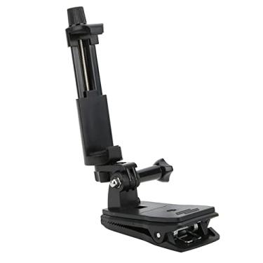 Imagem de Cryfokt Clipe de Câmera de Ação de Mochila Rotação Portátil de 360 ​​graus para, Xiaoyi, Preto Leve 119g para Montagem Em Telefone Celular, Adequado para Atividades Ao Ar Livre