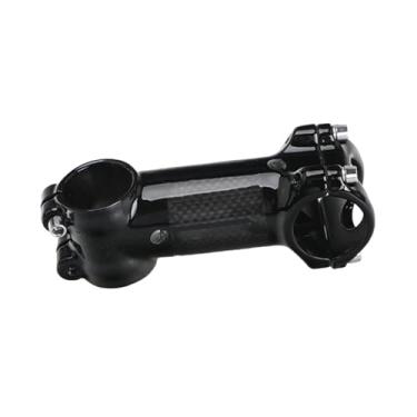 Imagem de Mesa de guidão de bicicleta de 31,8 mm com ângulo de inclinação de 6/17 graus, compatível com guidões de 60/70/80/90/100/110 mm. Ultraleve e resistente, ideal para mountain bikes.(Shiny 6 degree 60mm)