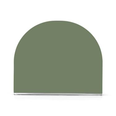 Imagem de Organizador de guardanapos de acrílico verde camuflado, porta-guardanapos vertical em forma de U para guardanapos de coquetel, pacote com 1 ou 2