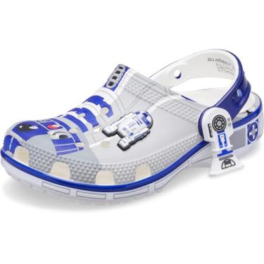 Imagem de Crocs Tamanco infantil unissex Star Wars R2D2 clássico, Multi, 1 Little Kid