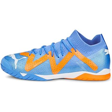 Imagem de PUMA - Tênis masculino Future Ultimate Court, Azul brilhante/PUMA branco/ultra laranja, 39