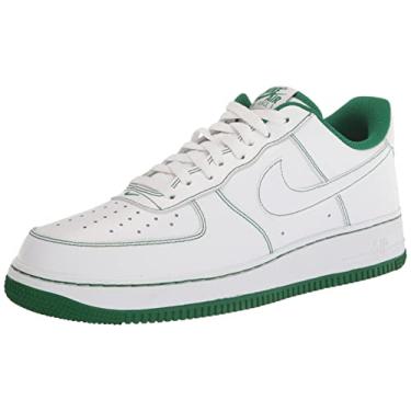 Imagem de Nike Tênis de basquete masculino, Branco, pinheiro verde, 10.5