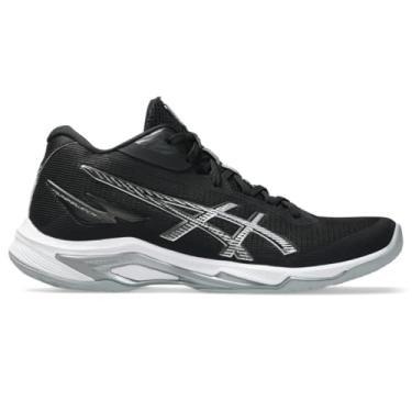 Imagem de ASICS Tênis de vôlei feminino Netburner Ballistic FF 4, Preto/branco, 41