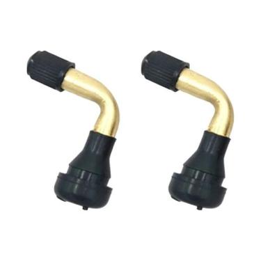 Imagem de Válvulas De Pneus Tubeless Para Bicicleta Elétrica PVR70 60 50 45 Grau