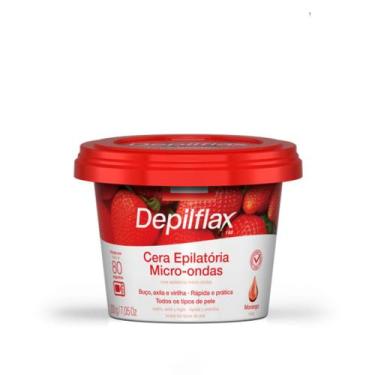Imagem de Depilflax Cera Depilatória Micro-ondas 200g Morango
