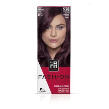 Imagem de Tintura Yamá Beauty Mini Kit 5.26 Castanho Claro Vermelho Marsala - YA