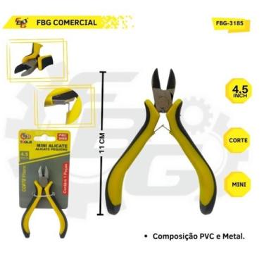 Imagem de Mini Alicate De Corte 4,5 Polegada Alicate Pequeno FBG-3185 - FBG Tool