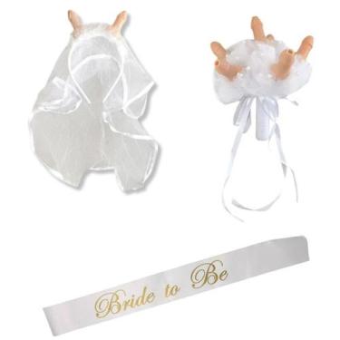 Imagem de Kit Despedida de solteira Noiva Bride Papilloo