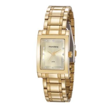 Imagem de Relógio Feminino Mondaine Dourado Analogico 32103Lpmvde1