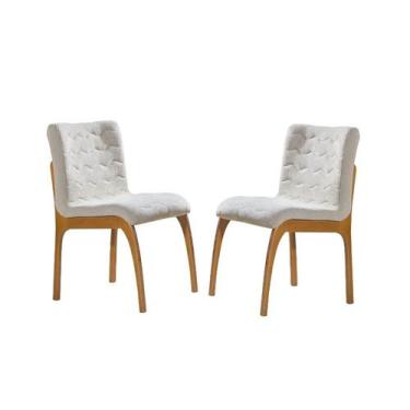 Imagem de Cadeiras para Mesa de Jantar Estofada - Siena - Art Salas