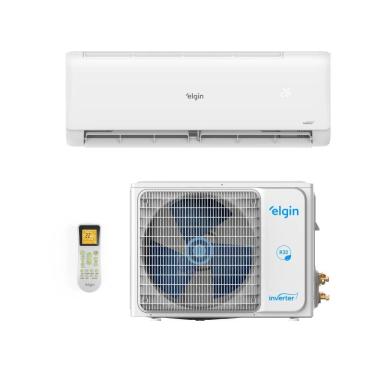 Imagem de Ar Condicionado Split Inverter Elgin Hi Wall Eco II 9000 BTUs Quente e Frio HJQI09C2WB - 220V