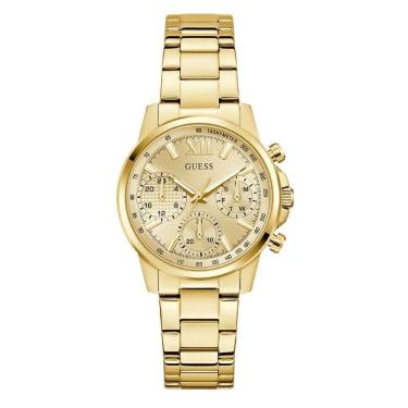 Imagem de Relógio Feminino Guess Bailey Gw0933l2 Dourado
