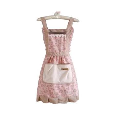 Imagem de Avental De Cozinha Em Lona Para Mulheres, Respirável E Antifouling, Id